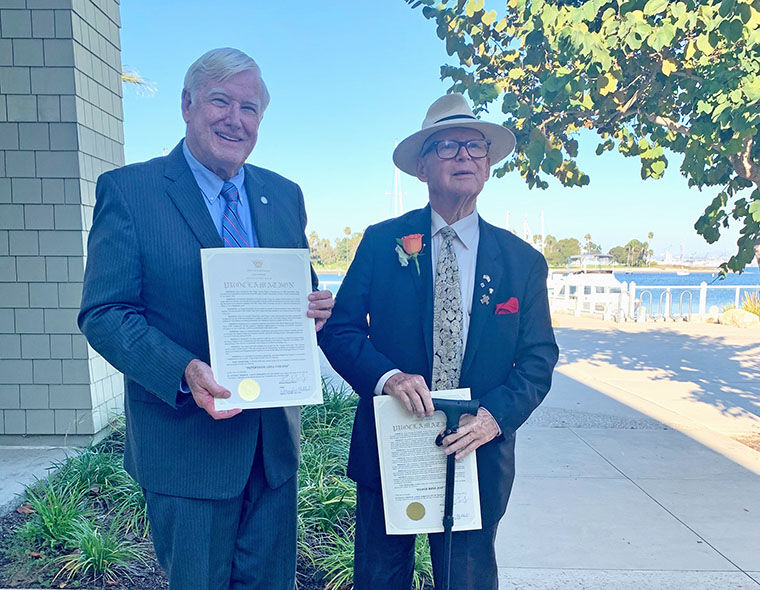 Honored For Their Service ...